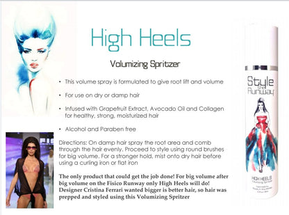 High Heels-volumizing spritzer by Style the Runway