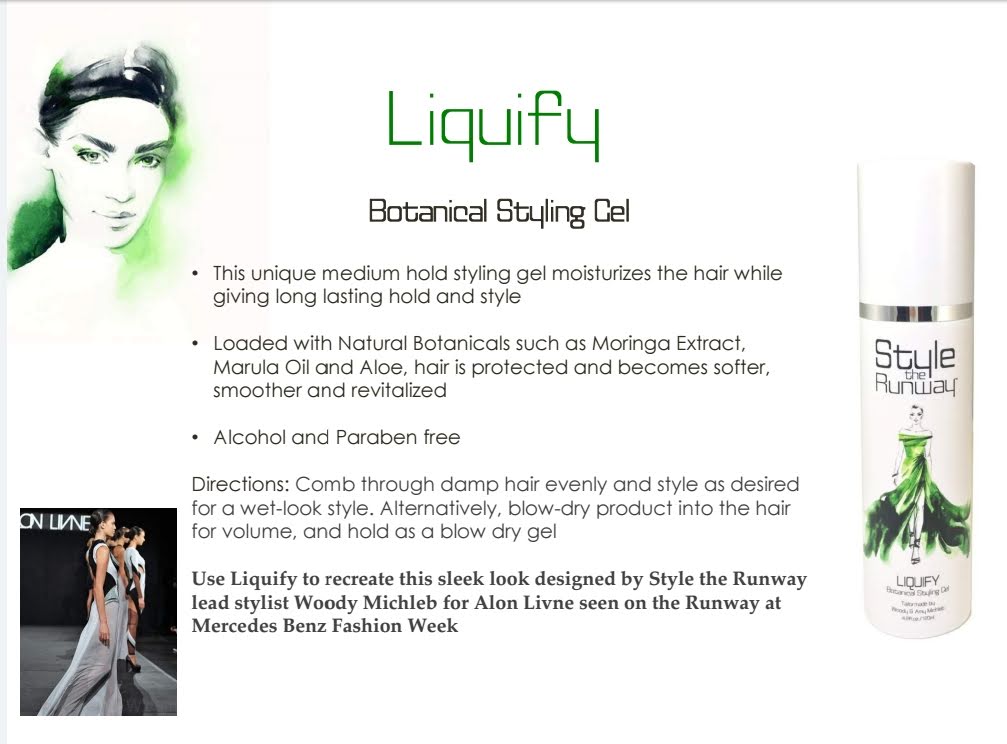 Liquify-Botanical Styling Gel by Style the Runway